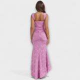 Renske - Vestido Longo com Corset Elegante e Refinado