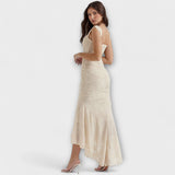 Renske - Vestido Longo com Corset Elegante e Refinado