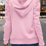 Hoodie Bella Branco com Mangas Franzidas e Estilo Casual Chic