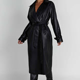 Casaco Trench Chi - Preto