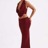 Saia Maxi Chrishelle - Burgundy