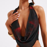 Top Chrishelle - Estampa de Fogo