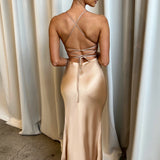 Vestido Midi Cia - Champagne