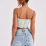 Corset Clara - Sálvia