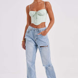 Corset Clara - Sálvia