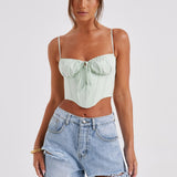 Corset Clara - Sálvia