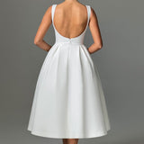 Vestido Midi Clarabella - Marfim