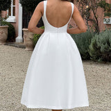 Vestido Midi Clarabella - Marfim