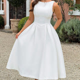 Vestido Midi Clarabella - Marfim