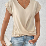 Cleo | Camiseta Casual com Decote V