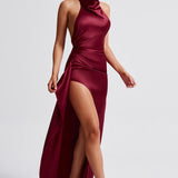 Vestido Maxi Colette - Burgundy