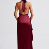 Vestido Maxi Colette - Burgundy