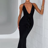 Vestido Maxi Constantina - Preto