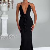 Vestido Maxi Constantina - Preto