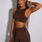 Shorts Cora Luxe - Chocolate