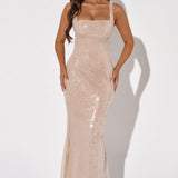 Vestido Maxi Corinne - Nude
