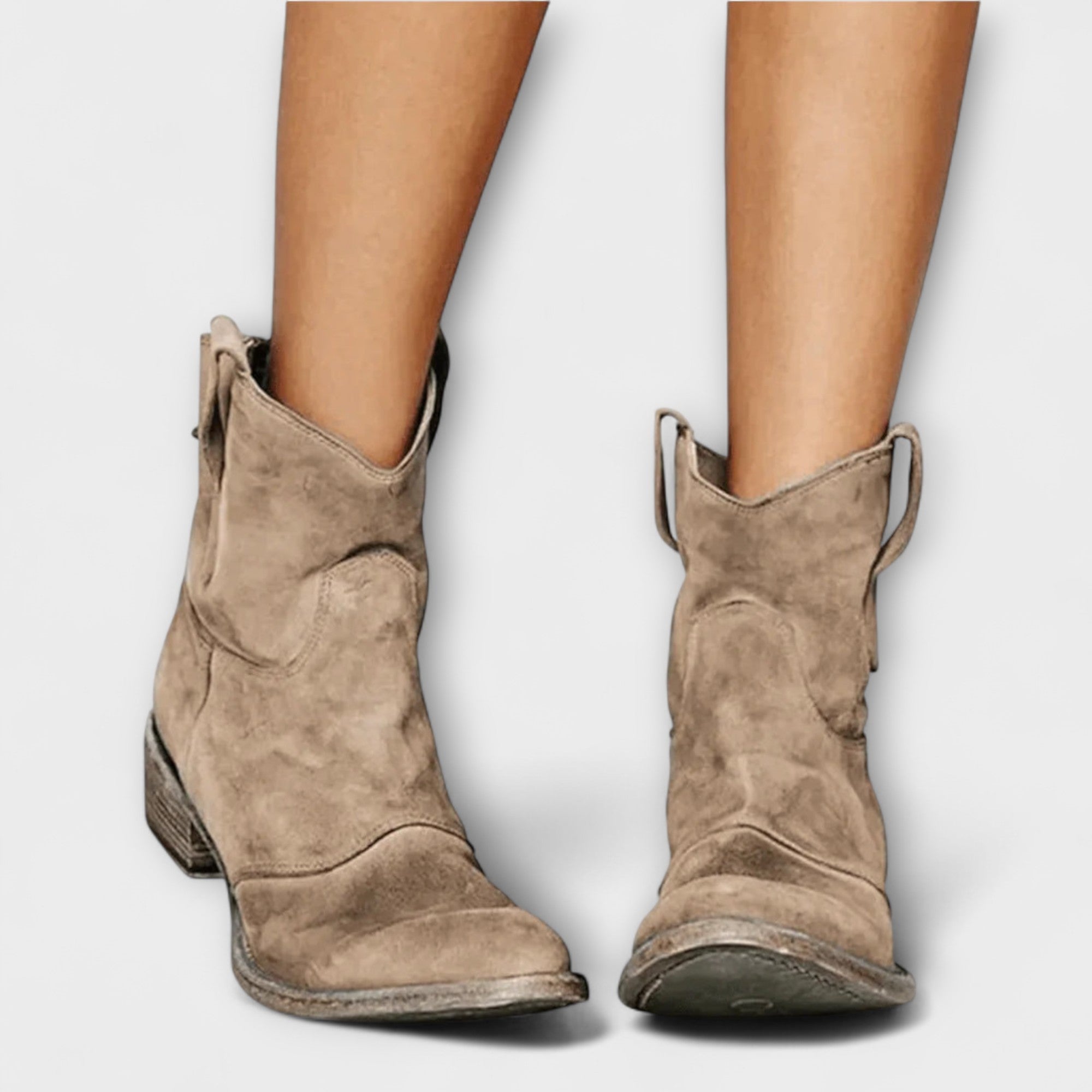 Botas em Camurça Clara Dakota