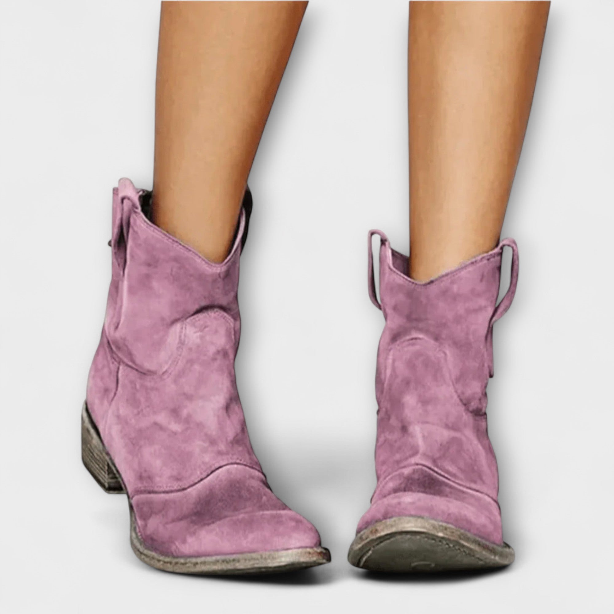 Botas em Camurça Clara Dakota