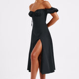 Vestido Midi Courtney - Preto
