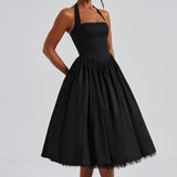 Vestido Midi Cressida - Preto