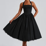 Vestido Midi Cressida - Preto