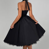 Vestido Midi Cressida - Preto