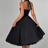 Vestido Midi Cressida - Preto