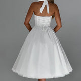 Vestido Midi Cressida - Marfim