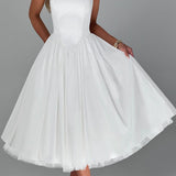 Vestido Midi Cressida - Marfim