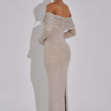 Vestido Maxi Chipre - Nude