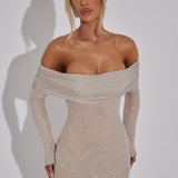 Vestido Maxi Chipre - Nude