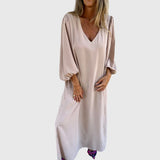 Carol™ - Vestido Boho Longo com Bolsos