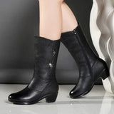 Botas Elegantes Rafaela em Couro Premium