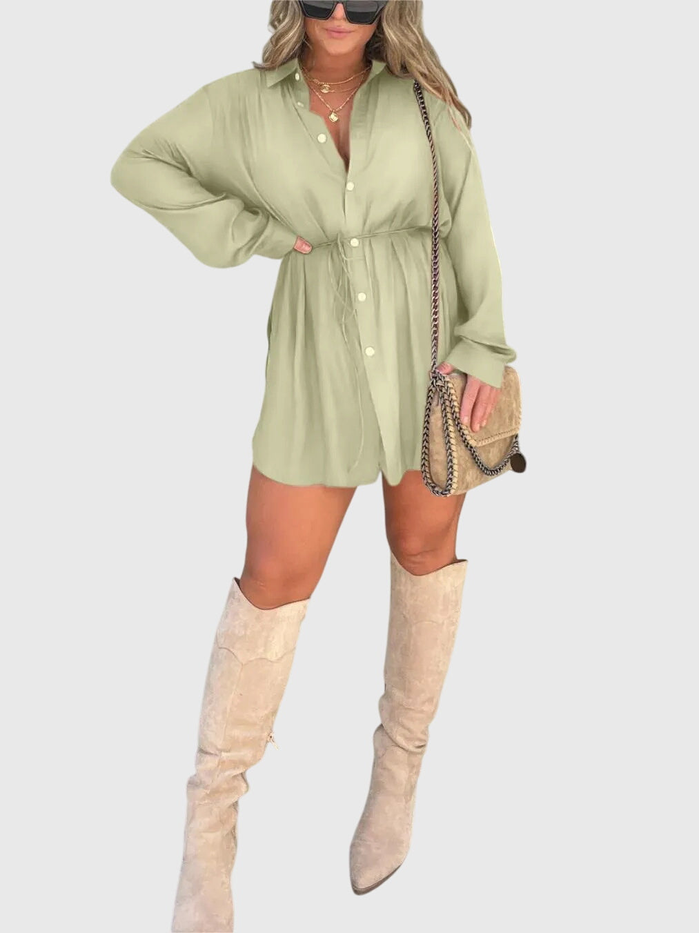 Nova™ | Vestido Macacão Elegante