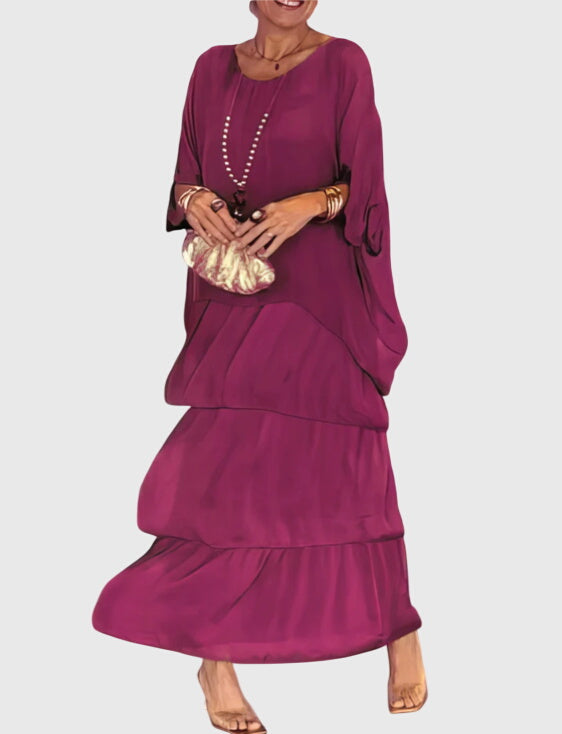 Susan™ | Vestido Longo e Fluido Elegante