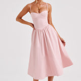 Vestido Midi Daisey - Blush