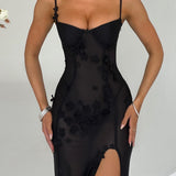 Vestido Maxi Dalary - Preto