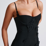 Vestido Maxi Dalary - Forrado Preto