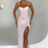 Vestido Maxi Dalary - Blush