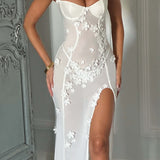 Vestido Maxi Dalary - Marfim