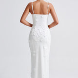 Vestido Maxi Dalary - Forrado em Marfim