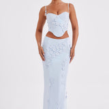 Saia Maxi Dalary - Azul