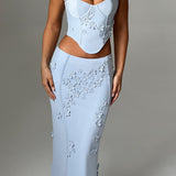 Saia Maxi Dalary - Azul