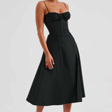 Vestido Midi Deanna - Preto