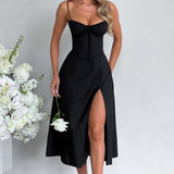 Vestido Midi Deanna - Preto
