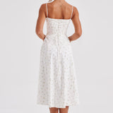 Vestido Midi Deanna - Estampa Floral Blush