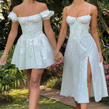 Vestido Midi Deanna - Estampa Floral em Rosa