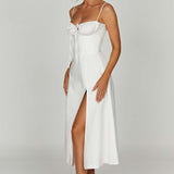 Vestido Midi Deanna - Marfim