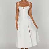 Vestido Midi Deanna - Marfim