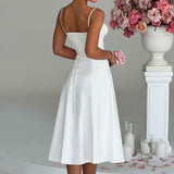 Vestido Midi Deanna - Marfim